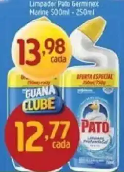 Supermercados Guanabara Limpador Pato Germínx Marine oferta