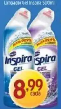 Supermercados Guanabara Limpador gel inspira oferta