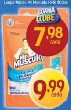 Supermercados Guanabara Limpa-vidros mr. musculo refil oferta