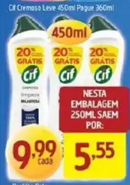 Supermercados Guanabara Cif cremosa leve oferta