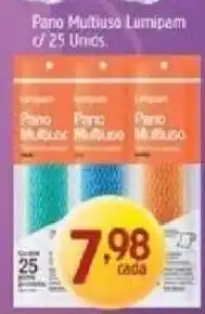 Supermercados Guanabara Pano Multiuso Lumipam oferta
