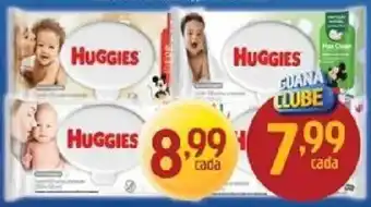 Supermercados Guanabara Huggies oferta