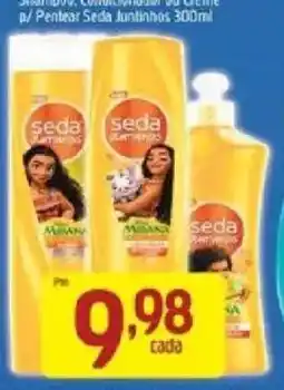 Supermercados Guanabara Shampoo condicionador ou creme p/ pentear seda juntinhos oferta