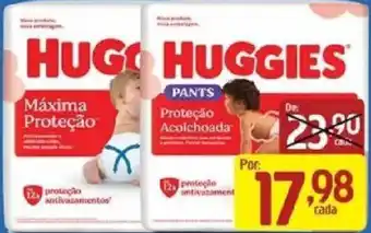 Supermercados Guanabara huggies pants oferta