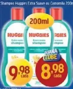 Supermercados Guanabara Shampoo Huggies Extra Suave ou Camomila oferta