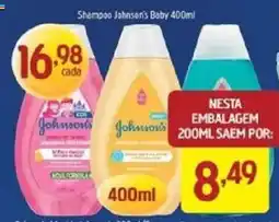 Supermercados Guanabara Shampoo johnson's baby oferta