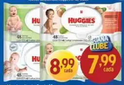 Supermercados Guanabara Huggies toalhas umedecidas oferta