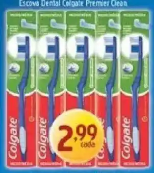 Supermercados Guanabara Escova Dental Colgate Premier Clean oferta