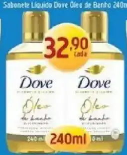 Supermercados Guanabara Sabonete liquido dove oleo de banho oferta