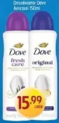 Supermercados Guanabara Desodorante dove oferta
