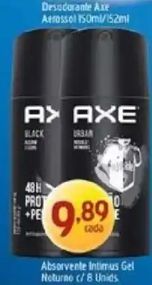 Supermercados Guanabara Desodorante axe aerosol oferta