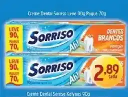 Supermercados Guanabara Creme Dental Sorriso oferta
