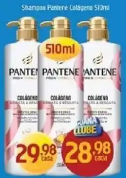 Supermercados Guanabara Shampoo pantene colágeno oferta