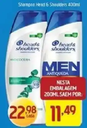 Supermercados Guanabara Shampoo head & shoulders oferta