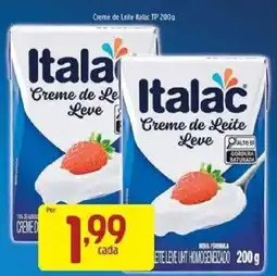 Supermercados Guanabara Creme de Leite Italac Leve oferta