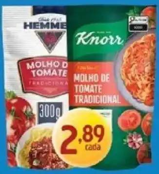 Supermercados Guanabara molho de tomate tradicional oferta