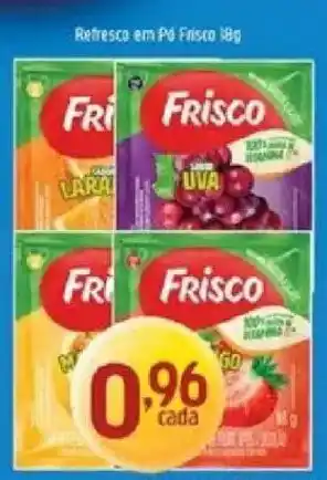Supermercados Guanabara Refresco em Pó Frisco 18g oferta
