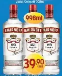 Supermercados Guanabara Vodka smirnoff oferta