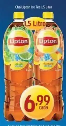 Supermercados Guanabara Chá Lipton Ice Tea 1,5 Litro oferta