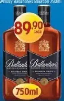 Supermercados Guanabara Whisky Ballantine's Bourbon oferta