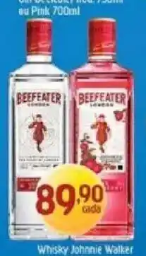 Supermercados Guanabara Beefeater ou Pink 700ml oferta