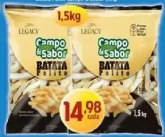 Supermercados Guanabara Campo & sabor batata palito oferta