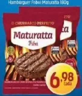 Supermercados Guanabara Hambúrguer Fribel Maturatta oferta