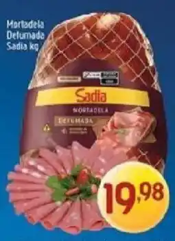 Supermercados Guanabara Mortadela Defumada Sadia kg oferta