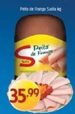 Supermercados Guanabara Peito de Frango Sadia oferta