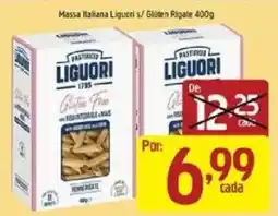 Supermercados Guanabara Massa italiana liguori s/ glúten rigate oferta