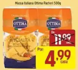Supermercados Guanabara Massa italiana ottima pacheri oferta