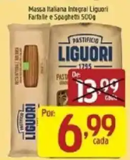 Supermercados Guanabara Massa italiana integral liguori oferta