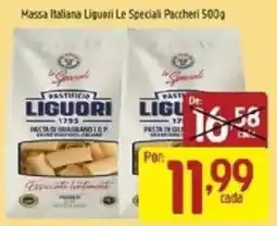 Supermercados Guanabara Massa italiana liguori le speciali paccheri oferta