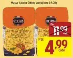 Supermercados Guanabara Massa italiana ottima lumachine oferta