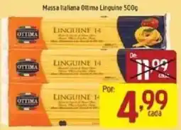 Supermercados Guanabara Massa italiana ottima linguine oferta