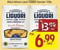 Supermercados Guanabara Massa italiana liguori candele spezzate oferta