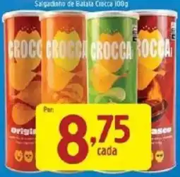 Supermercados Guanabara Salgadinho de Batata Crocca oferta