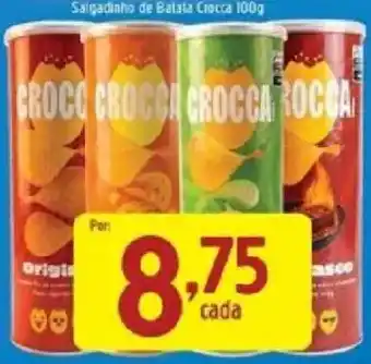 Supermercados Guanabara Salgadinho de Batata Crocca oferta