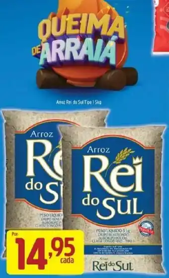 Supermercados Guanabara Arroz rei do sul oferta