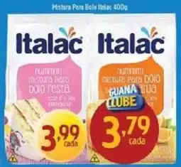 Supermercados Guanabara Mistura para bolo italac oferta