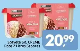 Supermercados Nori Sorvete sr. creme oferta