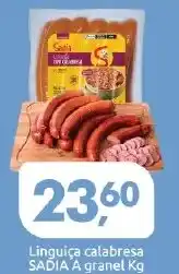 Supermercados Nori Linguiça calabresa sadia à granel oferta