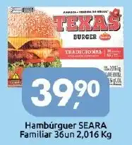 Supermercados Nori Hambúrguer seara familiar oferta