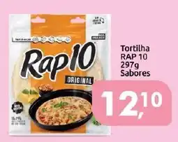 Supermercados Nori Tortilha rap 10 original oferta