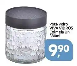 Supermercados Nori Pote vidro viva vidros oferta