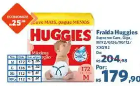 Fralda huggies