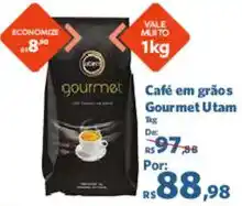Café em grãos Gourmet Utam