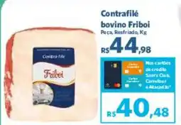 Sam's Club Contrafilé bovino Fribol oferta