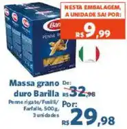 Sam's Club Massa grano duro Barilla oferta
