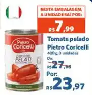 Sam's Club Tomate pelado Pietro Coricelli oferta